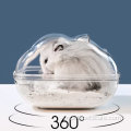 Visland Hamster Pet Sand Sand Bathtub de chauve-souris
